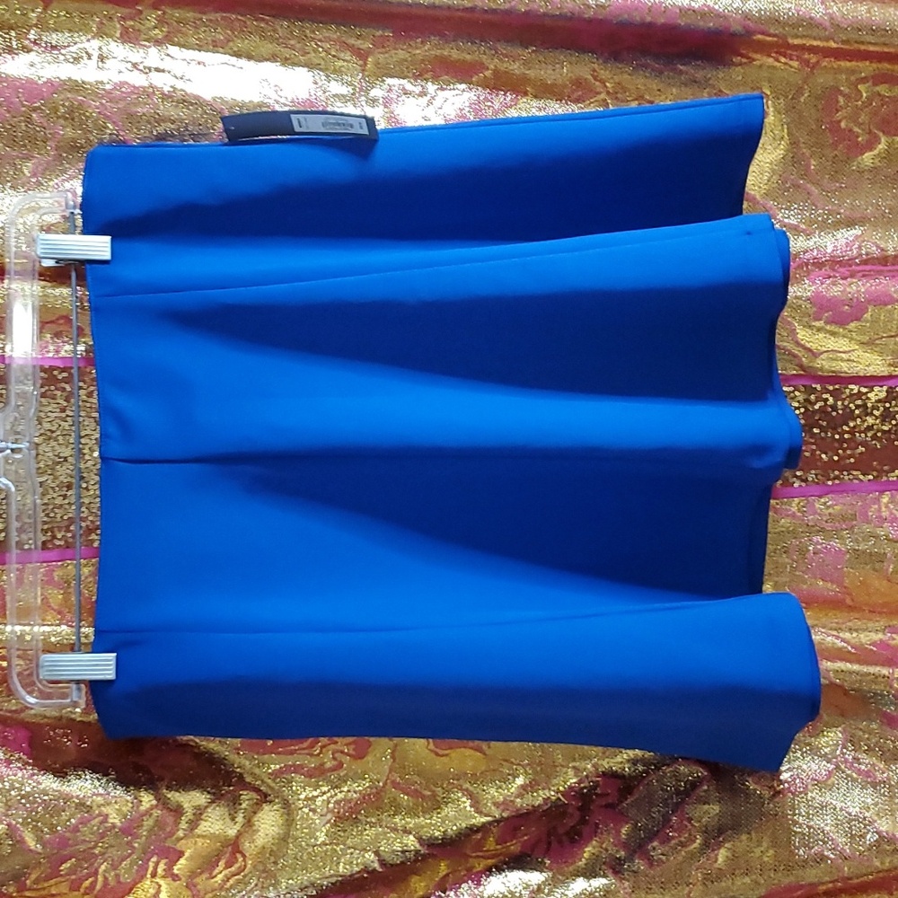 NWT Royal blue skirt